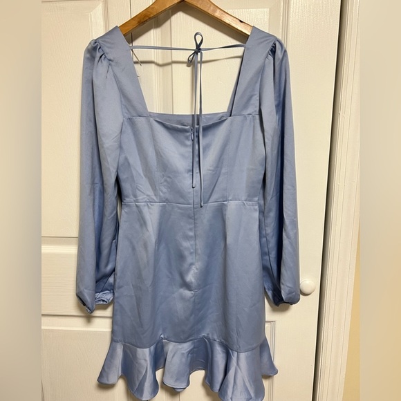 Forever 21 Satin Midi Dress Size Small - Picture 3 of 7